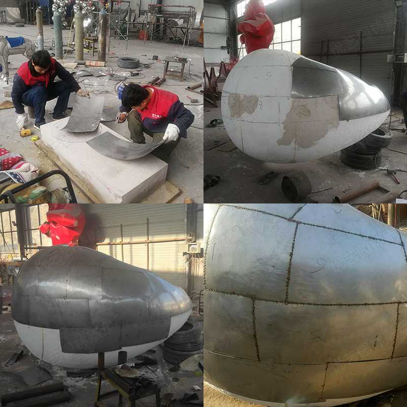 不銹鋼雕塑制作廠(chǎng)家，定制大型不銹鋼雕塑