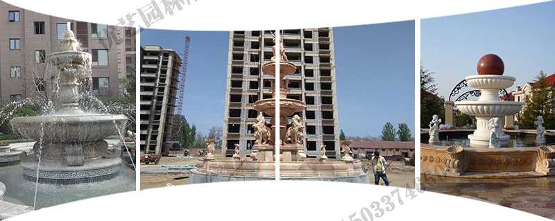 大型噴泉安裝，石雕噴泉定制，曲陽噴泉廠家
