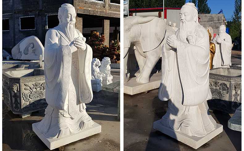 校園孔子像，學(xué)?？鬃拥裣?，孔子景觀雕塑