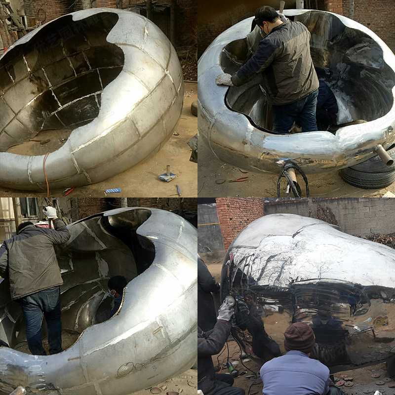 河北不銹鋼雕塑廠(chǎng)家，定制大型不銹鋼景觀(guān)雕塑