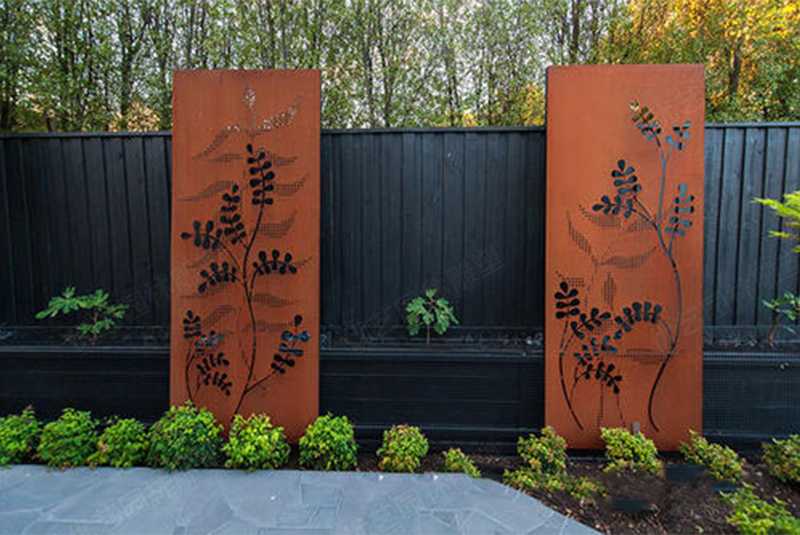 創(chuàng)意耐候鋼擺件，大型耐候鋼雕塑